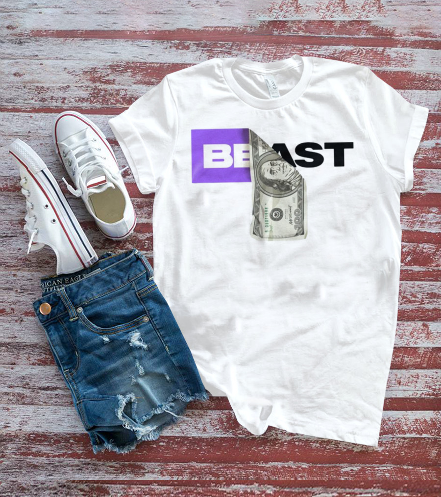 BEAST Purple Bill Dollar T-Shirt
