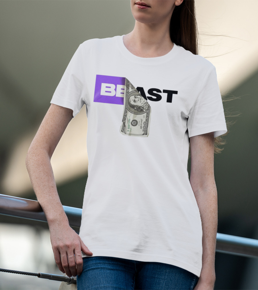 BEAST Purple Bill Dollar T-Shirt