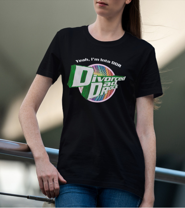 Yeah I'm Into DDR Divorced Dad Rock Retro Music T-Shirt