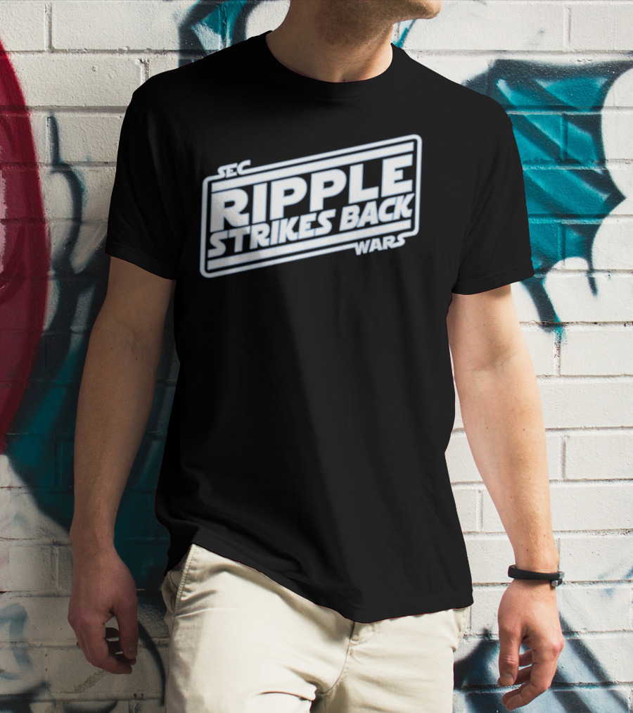 SEC Ripple Strikes Back Wars T-Shirt