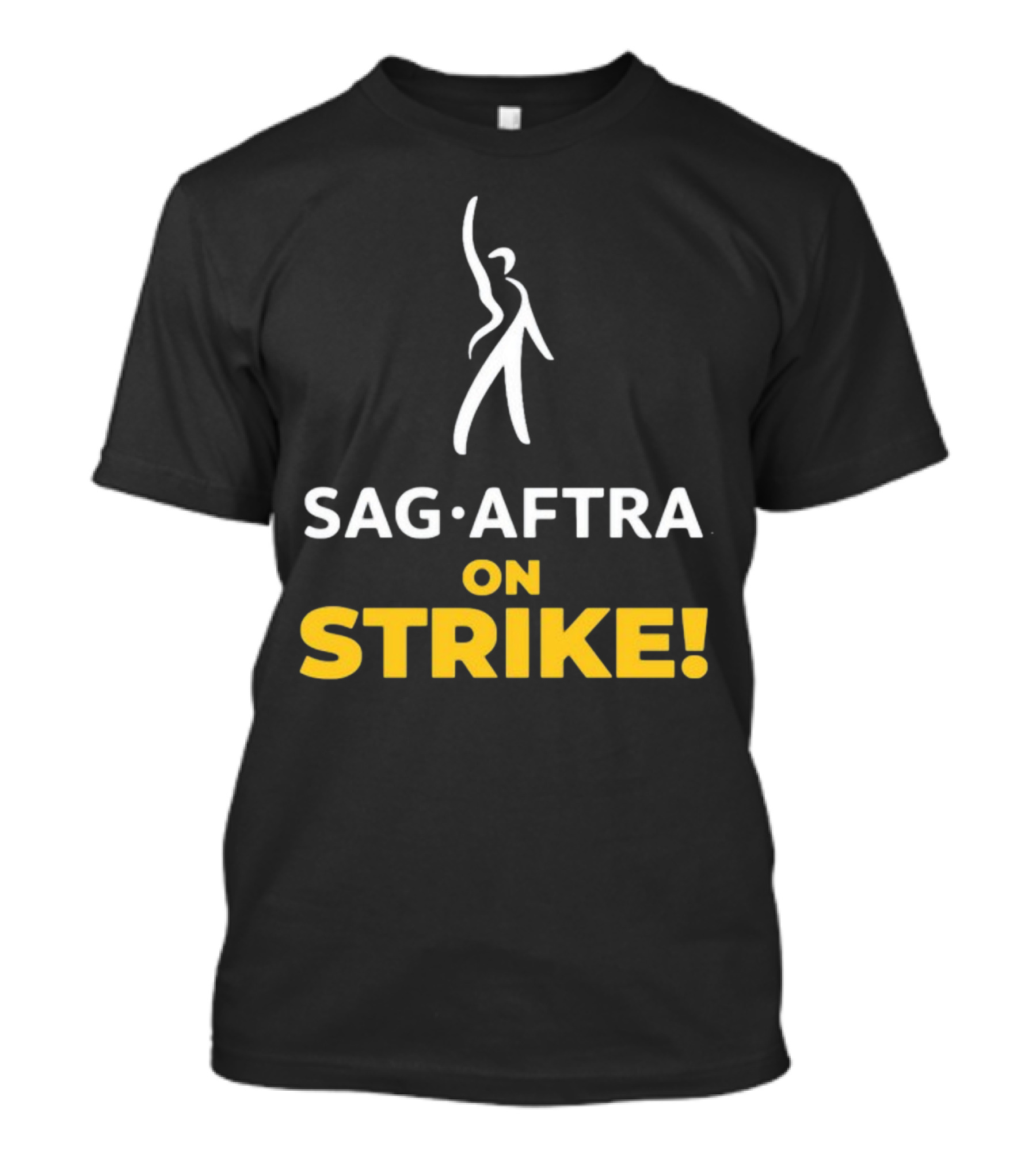 SAG-AFTRA On Strike Official Logo Protest Movement T-Shirt