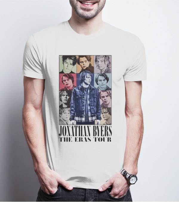 Jonathan Byers The Eras Tour Portrait Collection T-Shirt