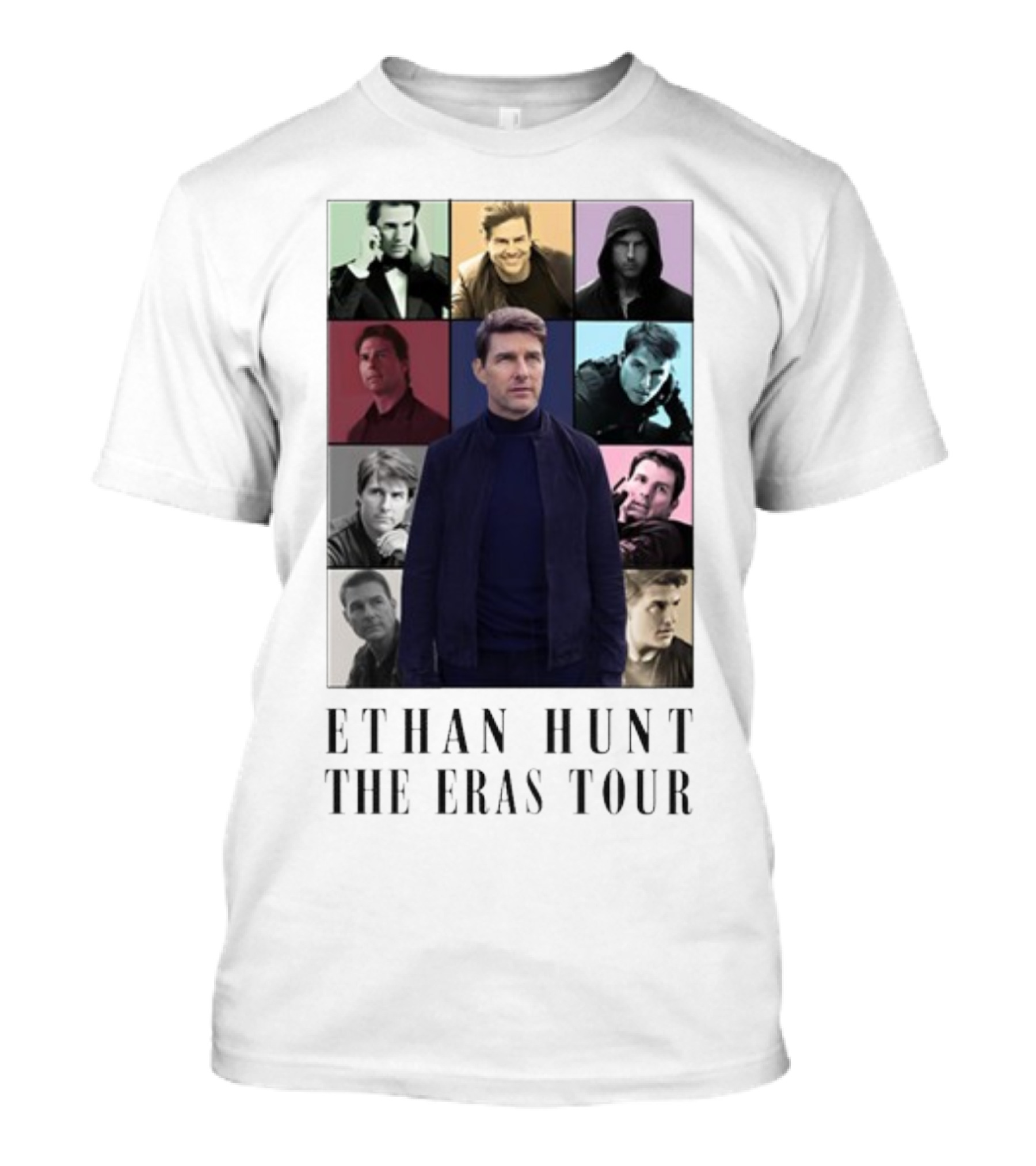 Ethan Hunt The Eras Tour Montage T-Shirt