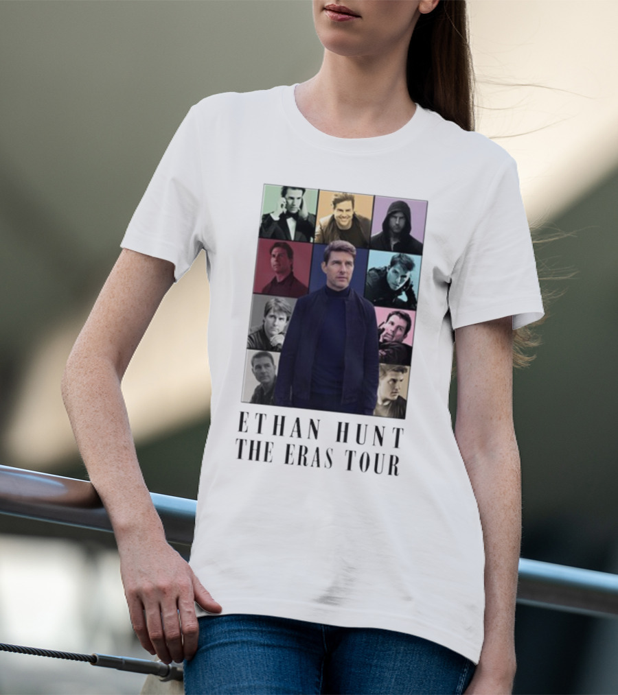 Ethan Hunt The Eras Tour Montage T-Shirt