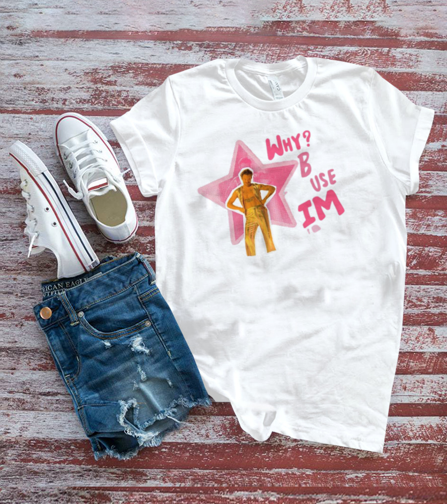 Suenshoe Why B Use I'm The Mom That's Why Star Figure T-Shirt