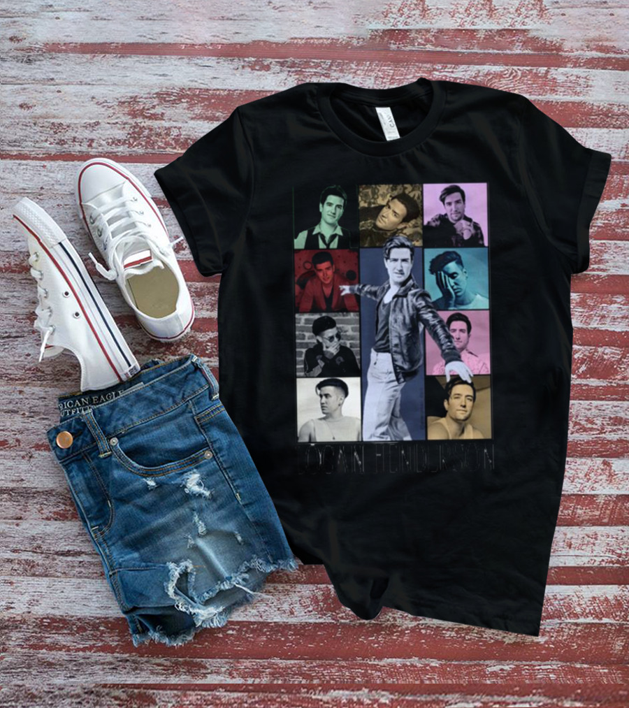 LO'GAN HENDERSON MULTICOLOR PORTRAIT COLLAGE T-Shirt