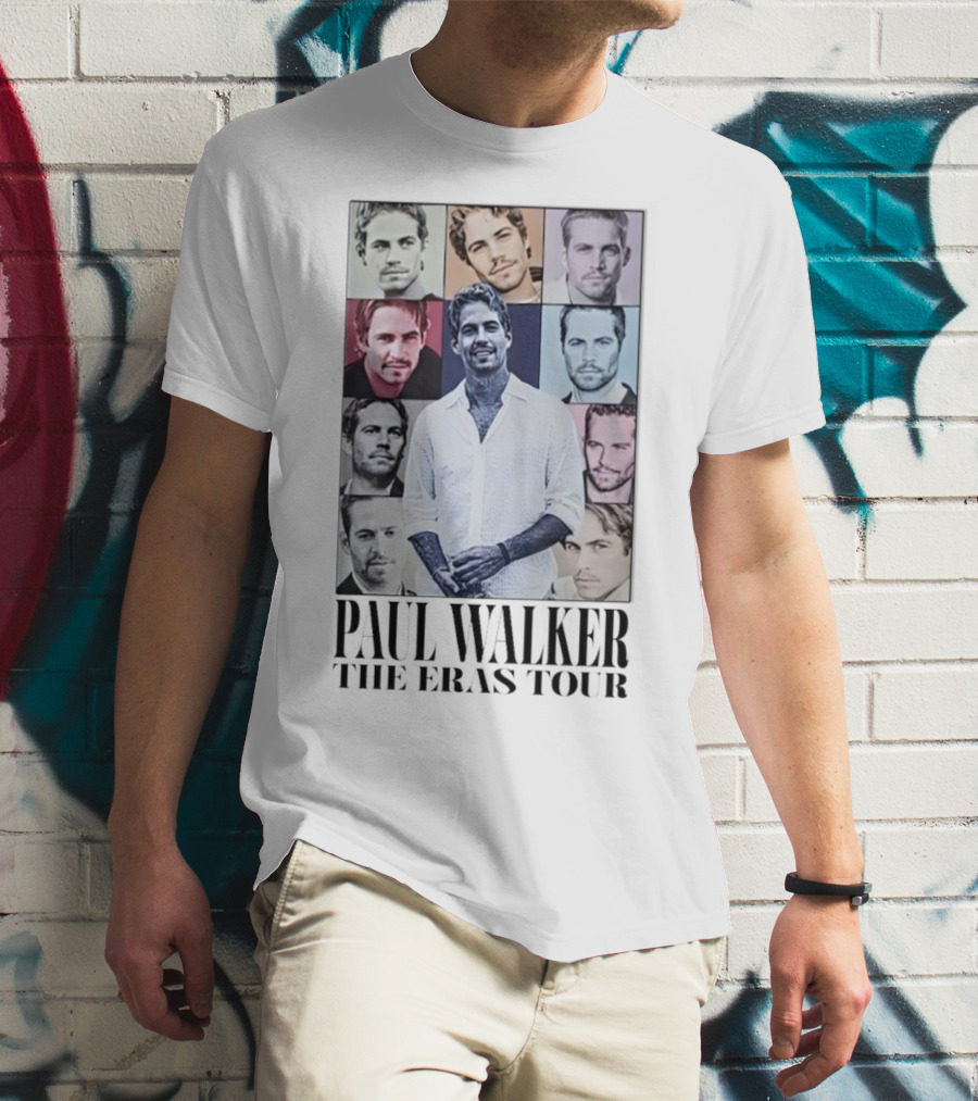 Paul Walker The Eras Tour T-Shirt