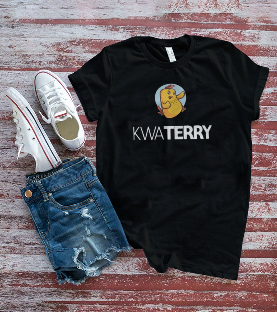 KWATERRY Chicken Character T-Shirt