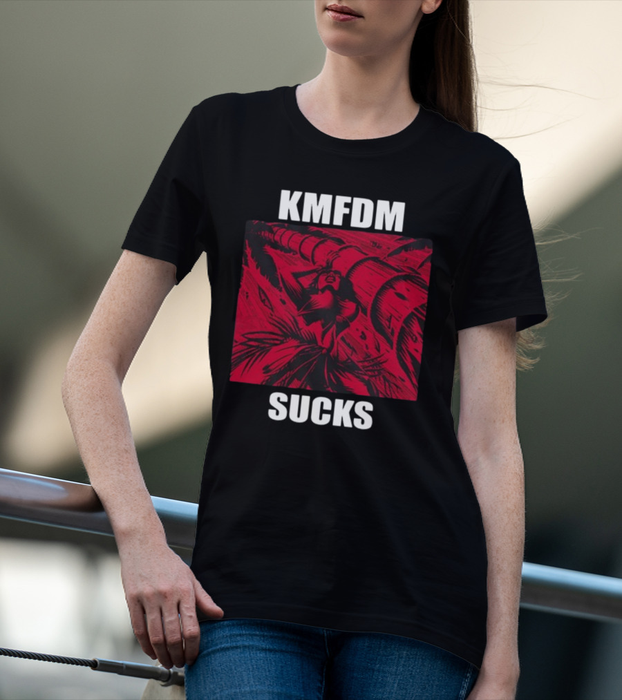 KMFDM Sucks Blood Red Rare T-Shirt