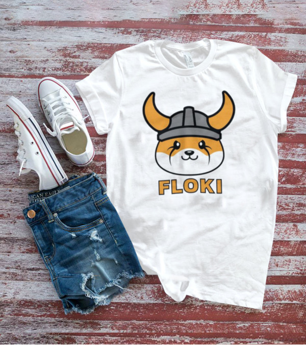 Floki Viking Helmet Dog Face T-Shirt