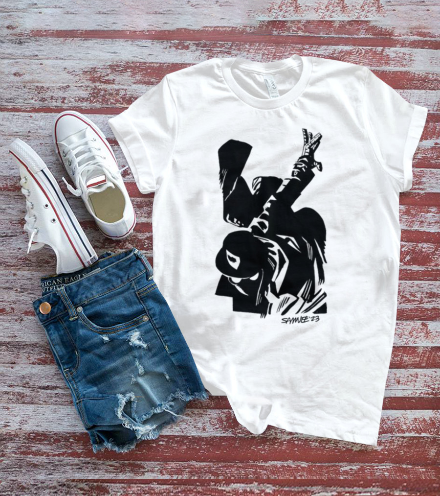 Chris Samnee '03 Spider-Man Noir Silhouette Dark T-Shirt