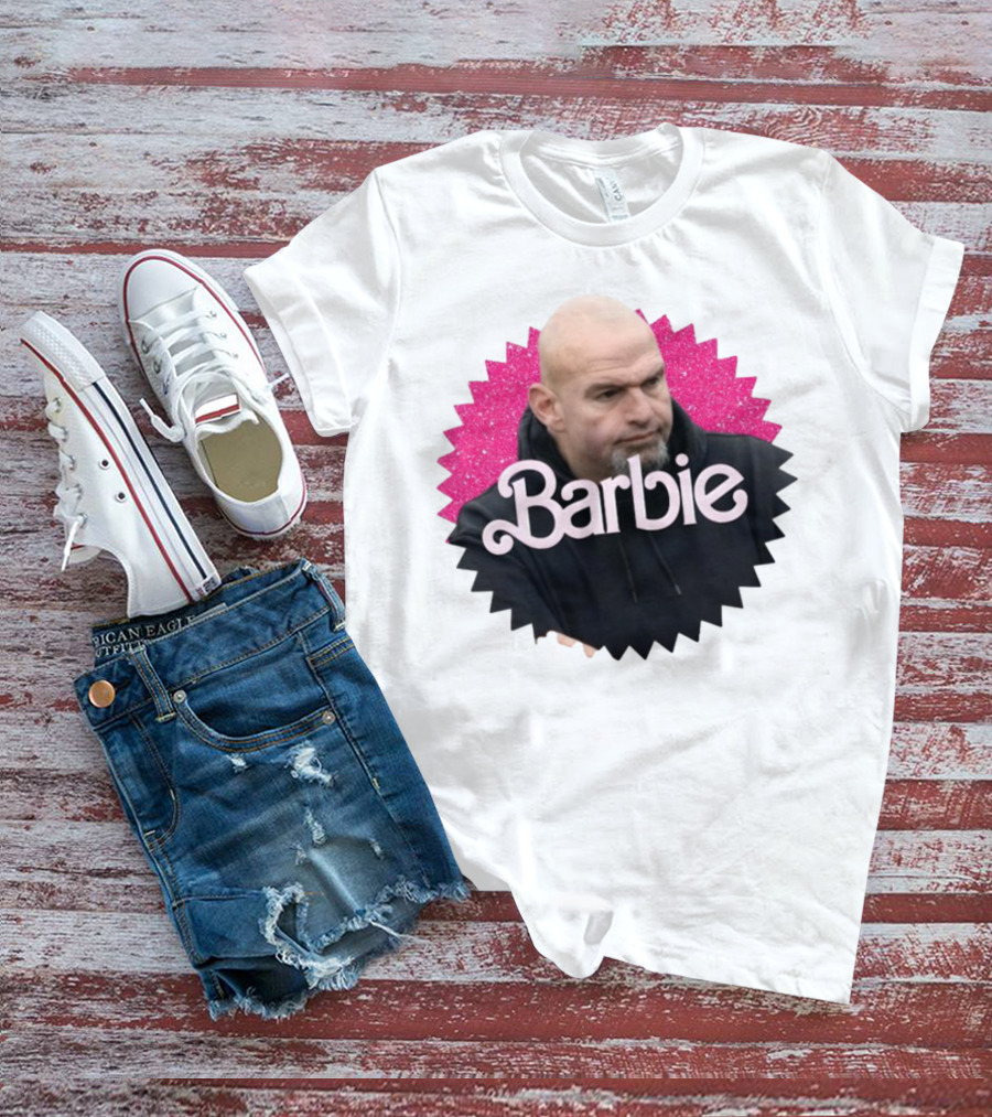 Barbie John Fetterman Hoodie Sparkle Starburst T-Shirt