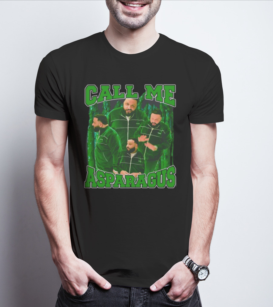 CALL ME ASPARAGUS DJ ASAHI MEME GREEN TRACKSUIT MOMENT T-Shirt
