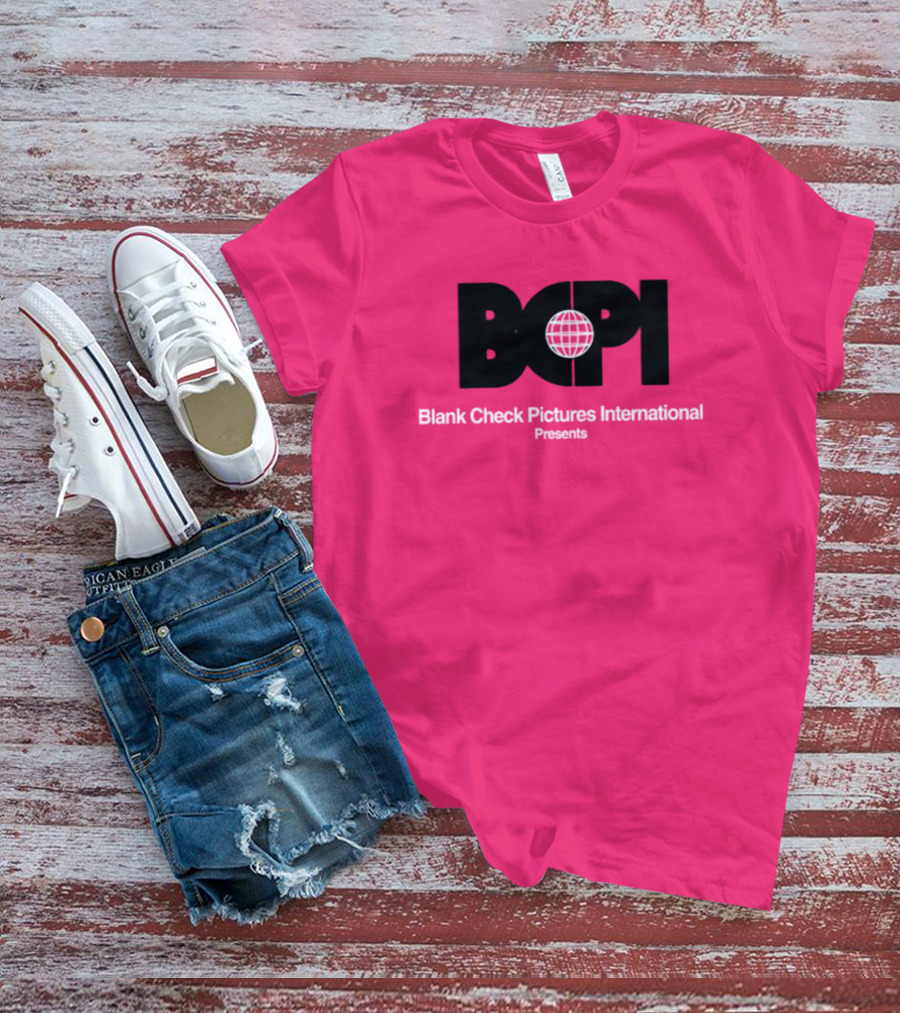 BCPI Blank Check Pictures International Presents 1970's T-Shirt