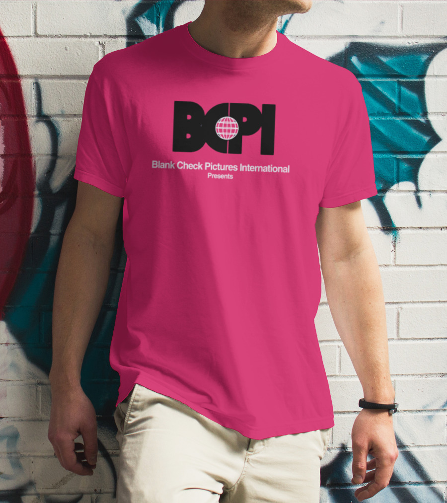 BCPI Blank Check Pictures International Presents 1970's T-Shirt