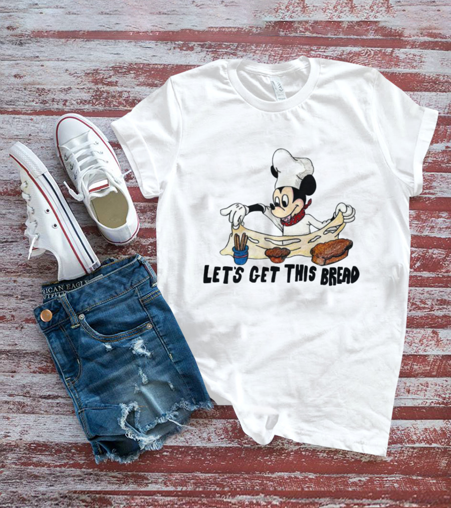 Matt Gray Let's Get This Bread Chef Character Baking Bread T-Shirt