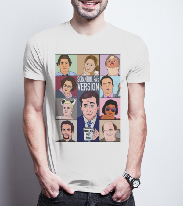 Scranton PA's Version The Office Eras World's Best Boss T-Shirt