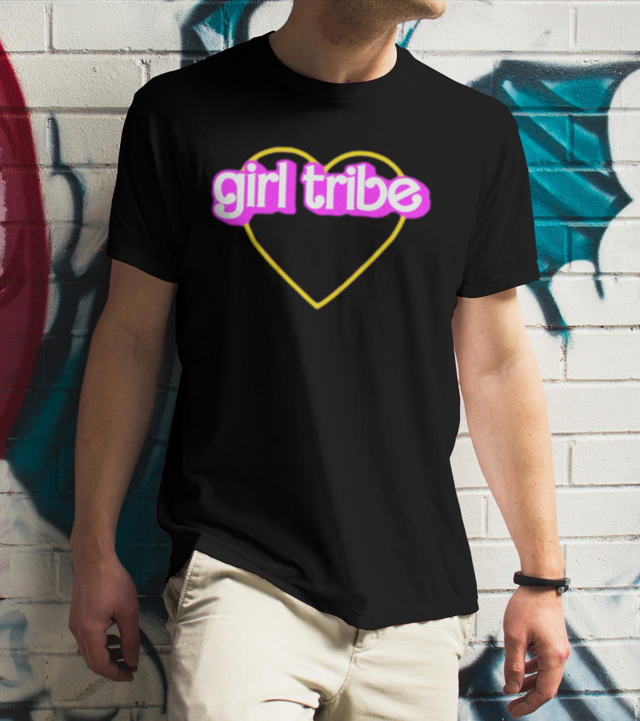 Malibu Girl Tribe Heart Neon T-Shirt
