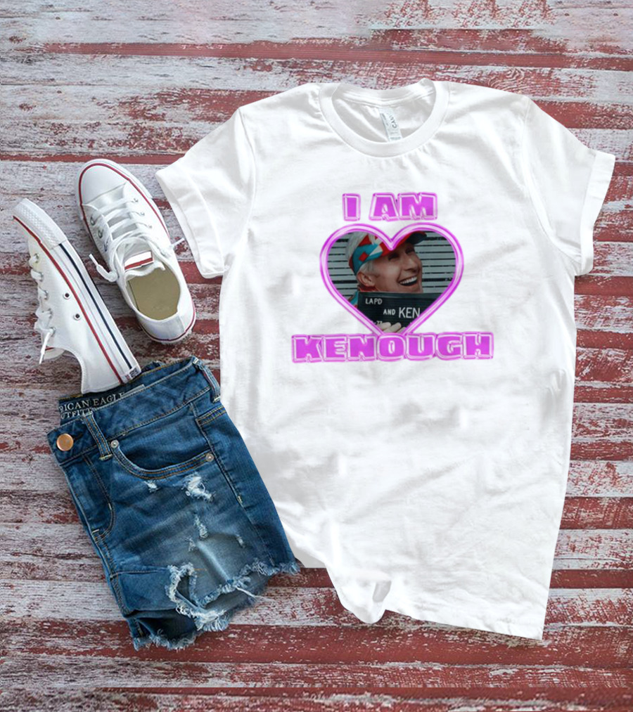 I Am Kenough Heart Sadstreet Ryan Gosling Lapo Ken T-Shirt