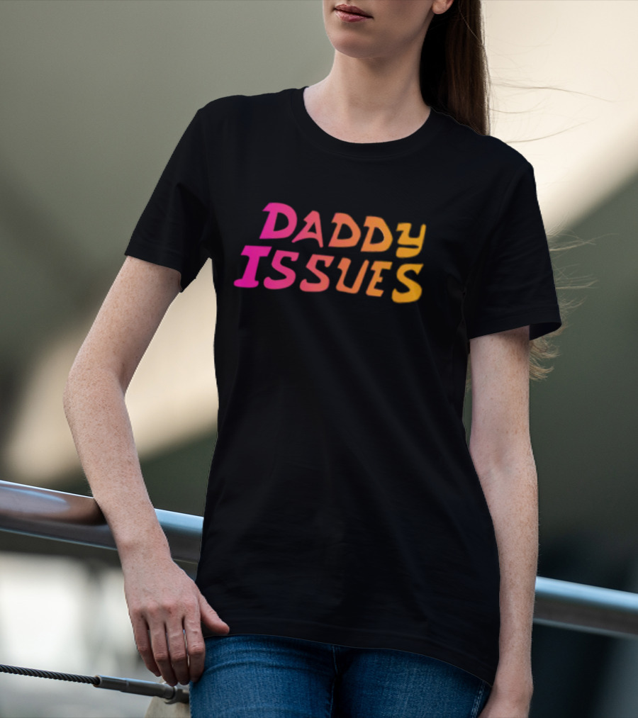 Clone High Season 2 Chris Miller Daddy Issues Vibrant Text T-Shirt
