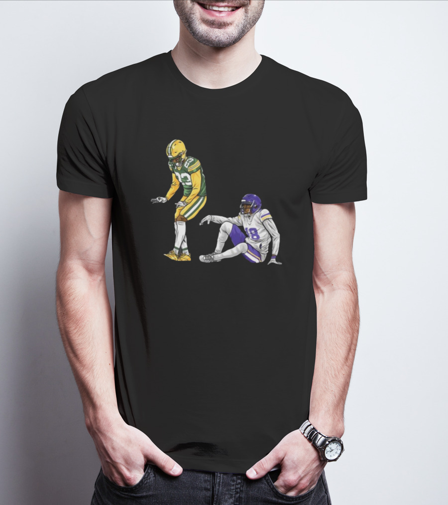 Gritty Football Dance Packers Vikings Iconic T-Shirt