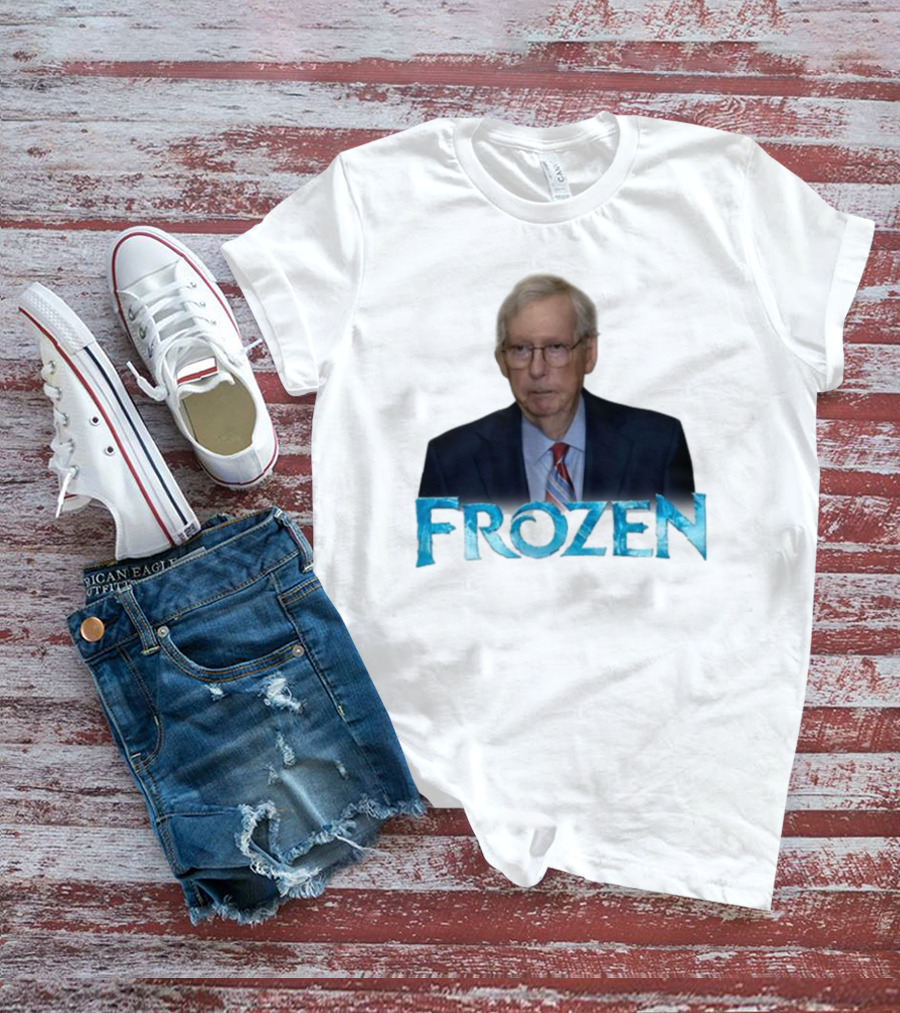 Mitch McConnell Frozen Parody Image With Frozen T-Shirt