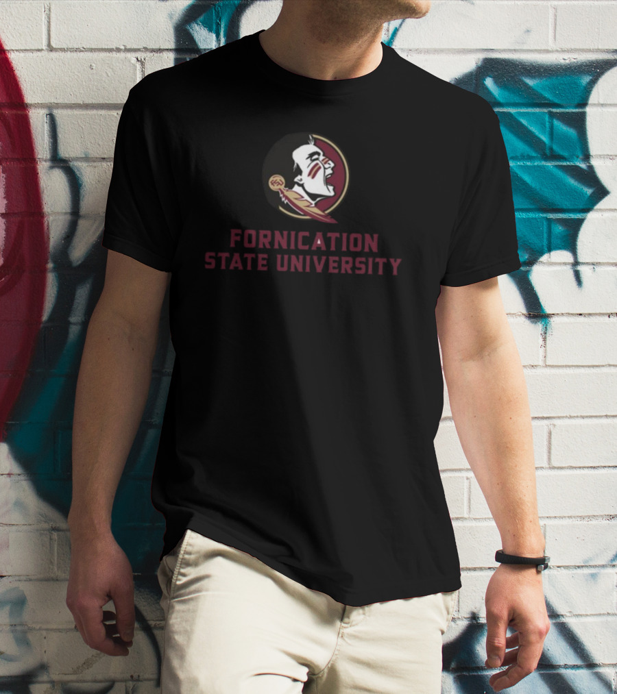 Fornication State University Heav3nlybodies T-Shirt