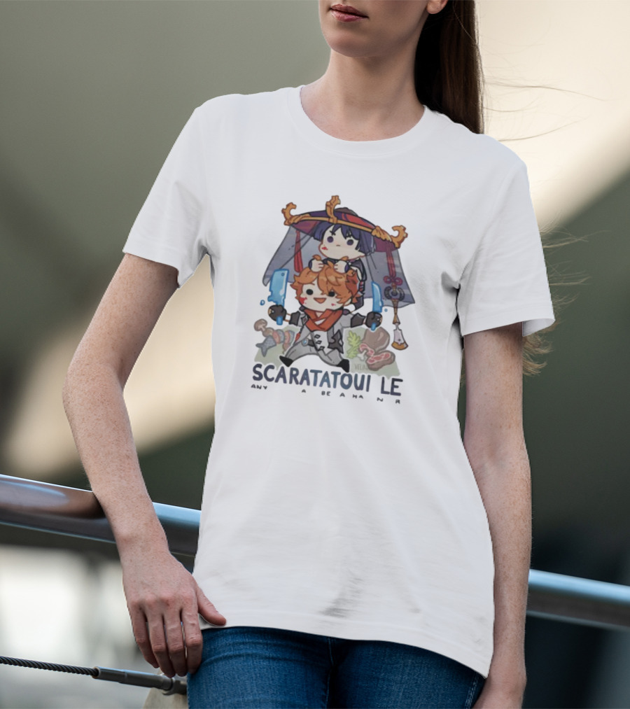 Scaratatouille Anyone Can Be A Harbinger Venti Le T-Shirt