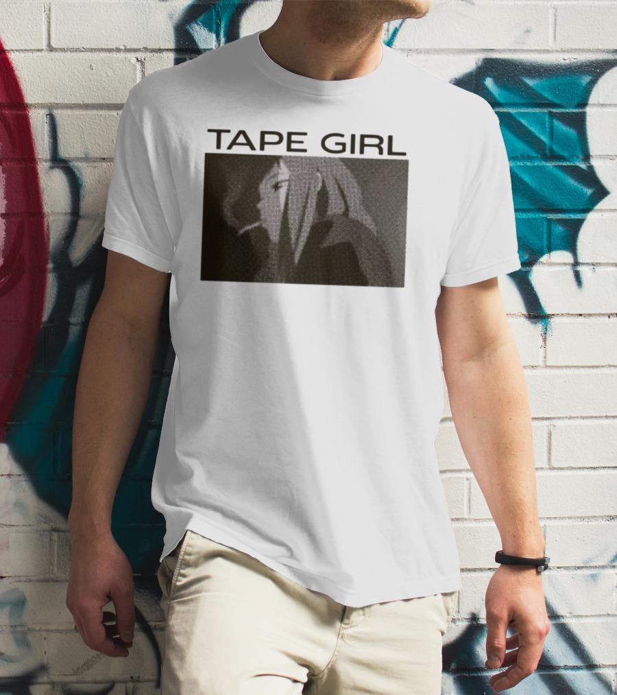 Tape Girl Anime Smoking Scene T-Shirt