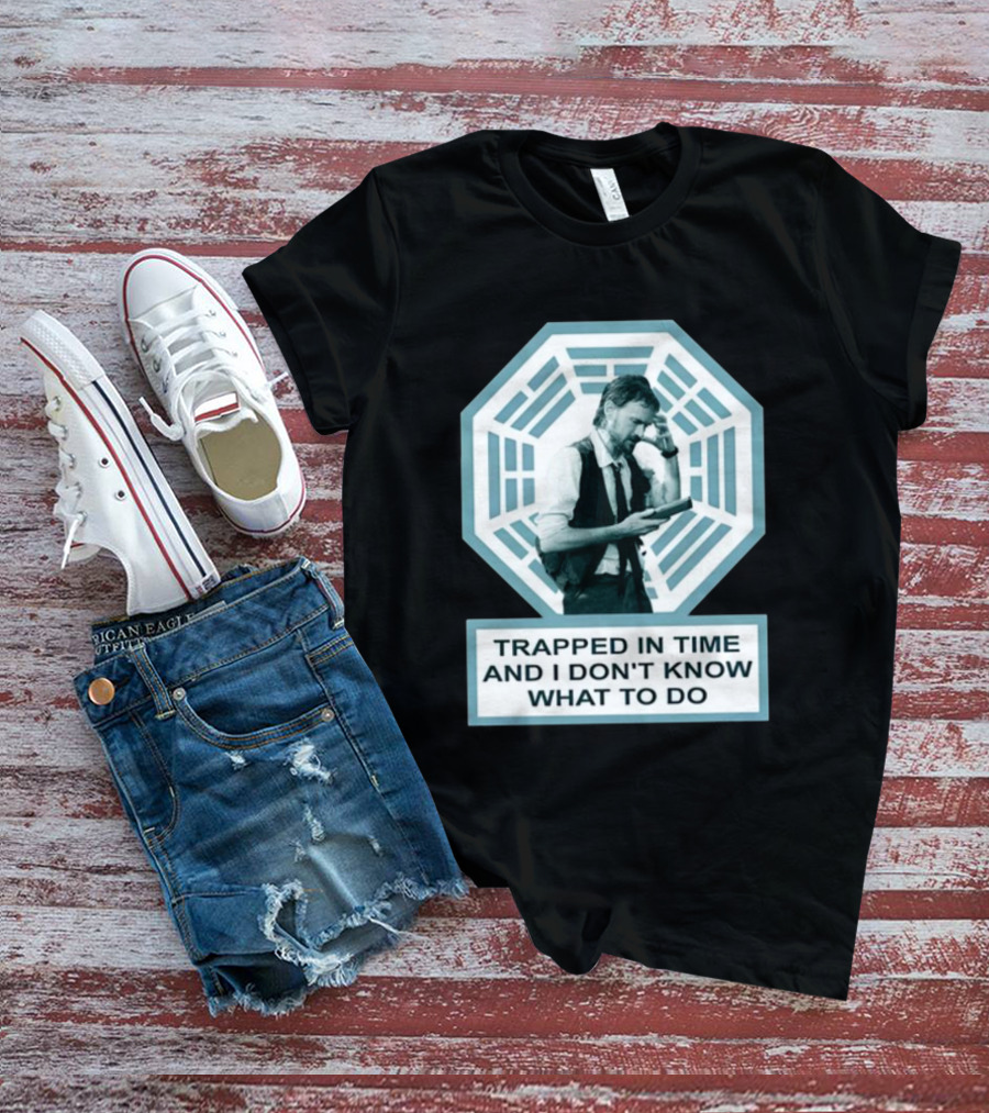 Daniel Faraday Trapped In Time Dharma Initiative Paradox Quandary T-Shirt