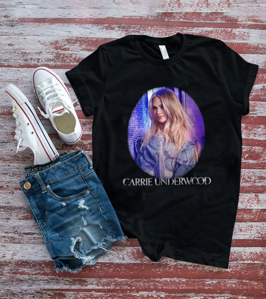 Carrie Underwood Denim And Rhinestones Deluxe T-Shirt