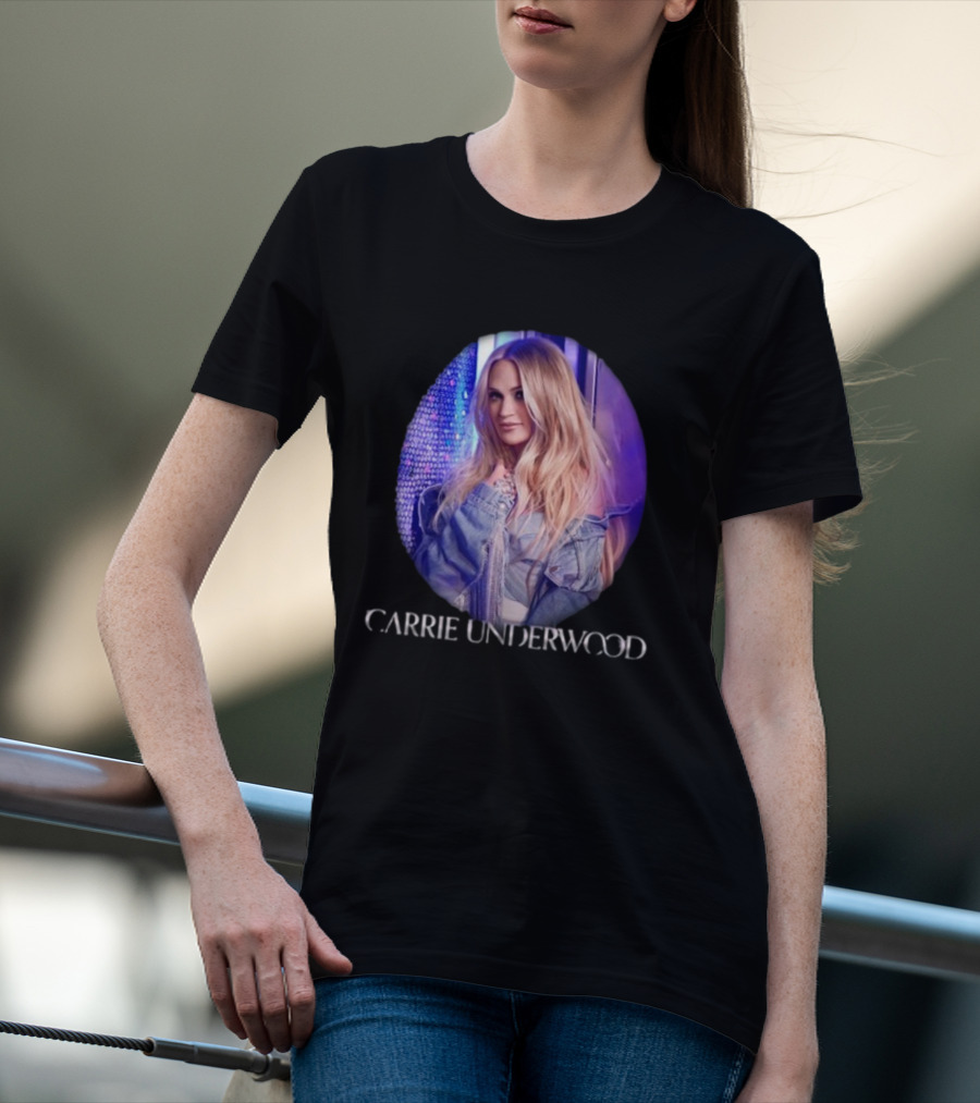 Carrie Underwood Denim And Rhinestones Deluxe T-Shirt