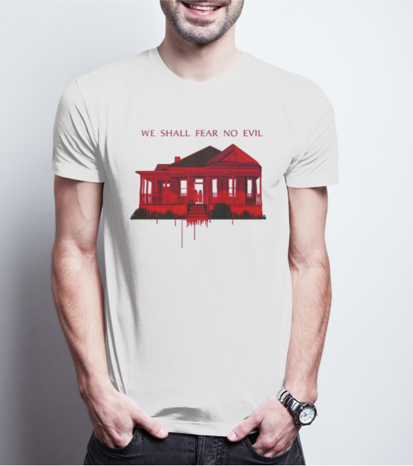 The Exorcist Believer We Shall Fear No Evil Red House T-Shirt