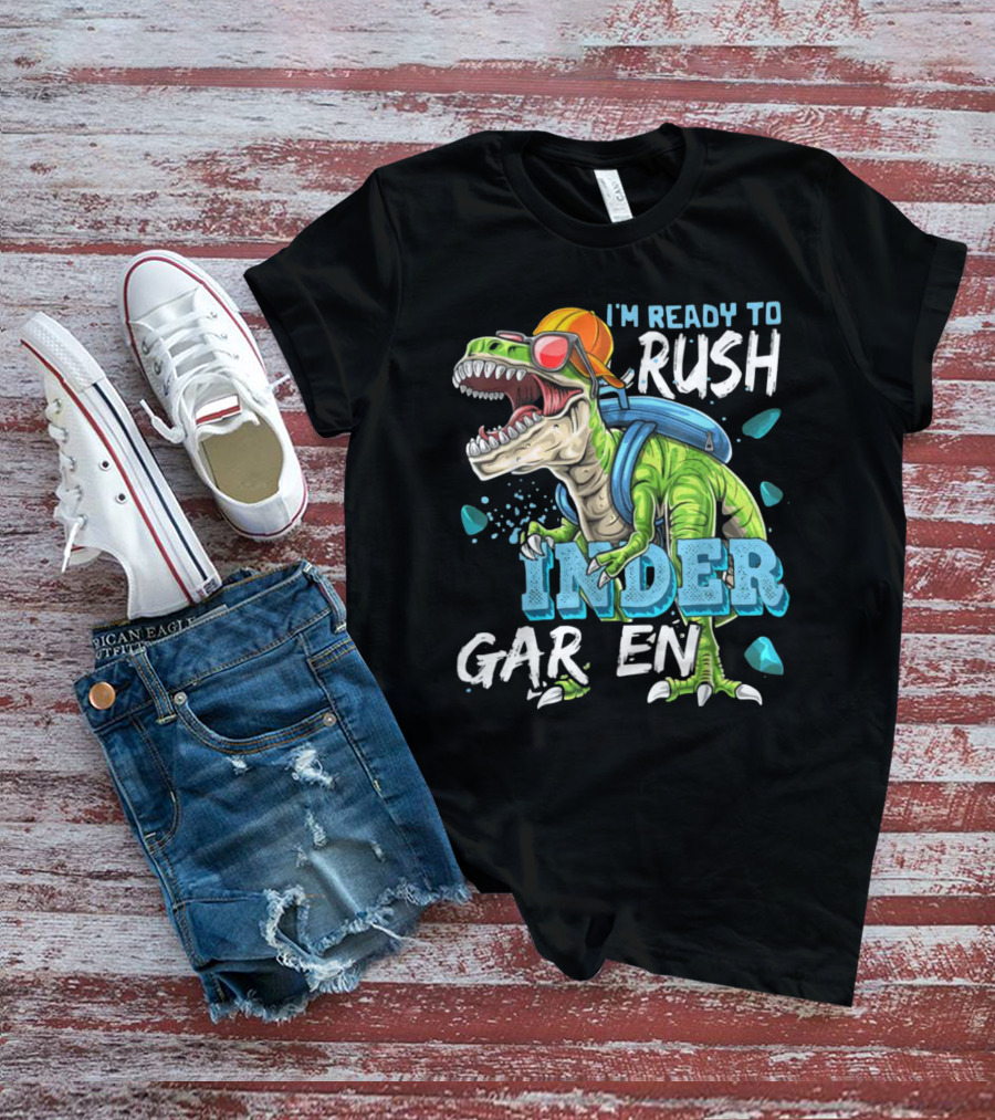 I'm Ready To Crush Kindergarten Dinosaur Adventure T-Shirt