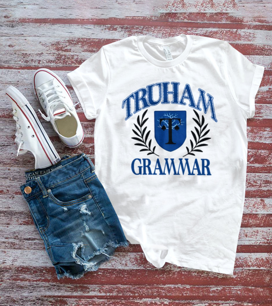 Anthony Smith Heartstopper Truham Grammar Crest Emblem T-Shirt