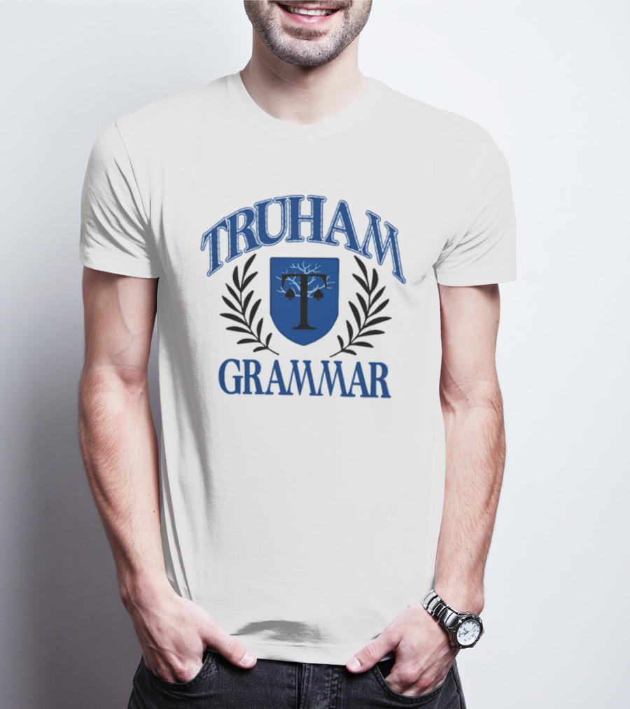 Anthony Smith Heartstopper Truham Grammar Crest Emblem T-Shirt
