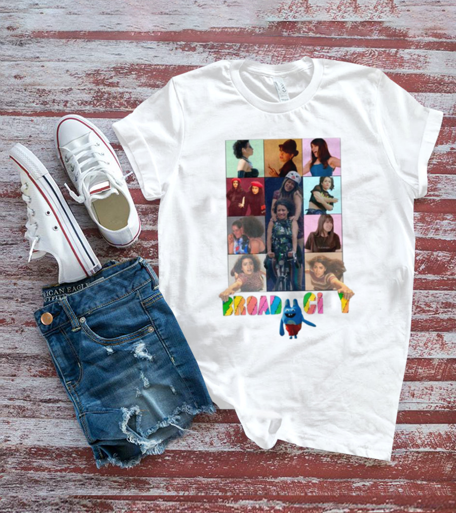 Hateusednames Broad City Collage Eras Tour T-Shirt