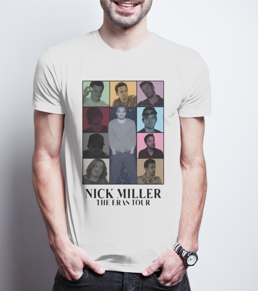 Nick Miller The Eras Tour T-Shirt