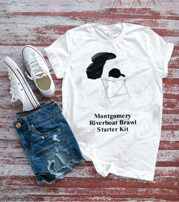 Montgomery Riverboat Brawl Starter Kit Folding Chair And Cap T-Shirt