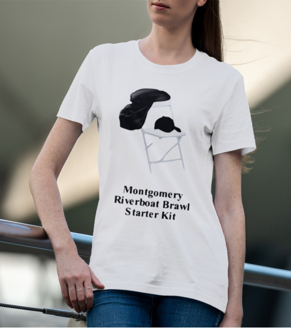 Montgomery Riverboat Brawl Starter Kit Folding Chair And Cap T-Shirt
