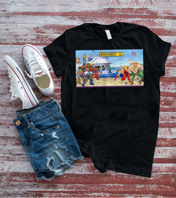 Montgomery AL Boat Dock Brawl Showdown T-Shirt