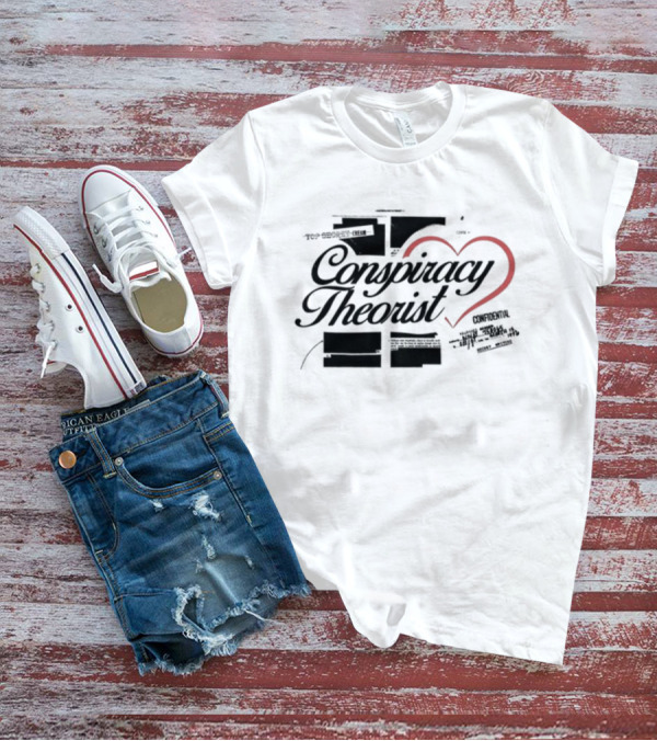 Conspiracy Theorist Heart Confidential T-Shirt