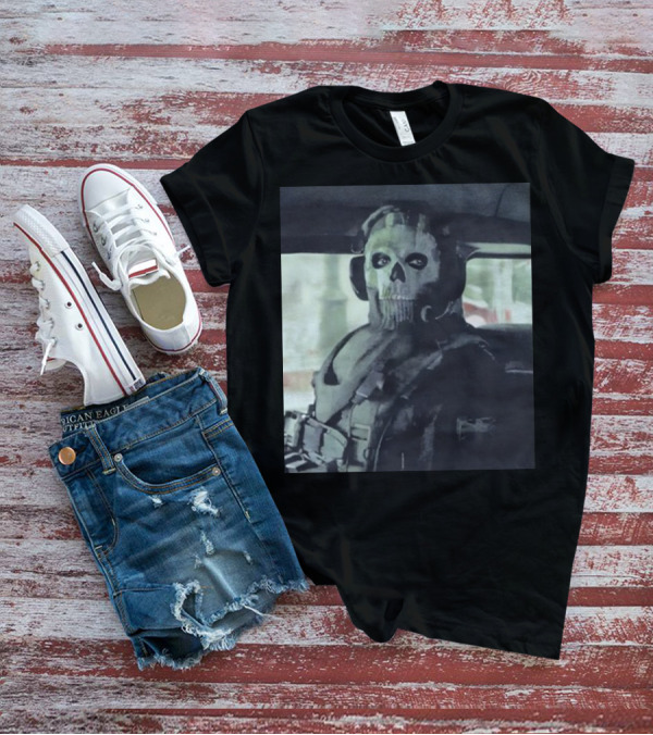 Modern Warfare II Ghost Mask Operator Stare T-Shirt