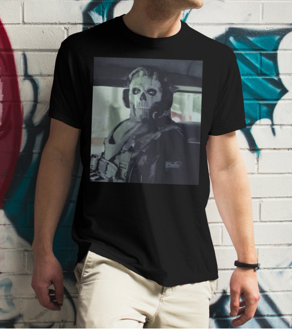 Modern Warfare II Ghost Mask Operator Stare T-Shirt