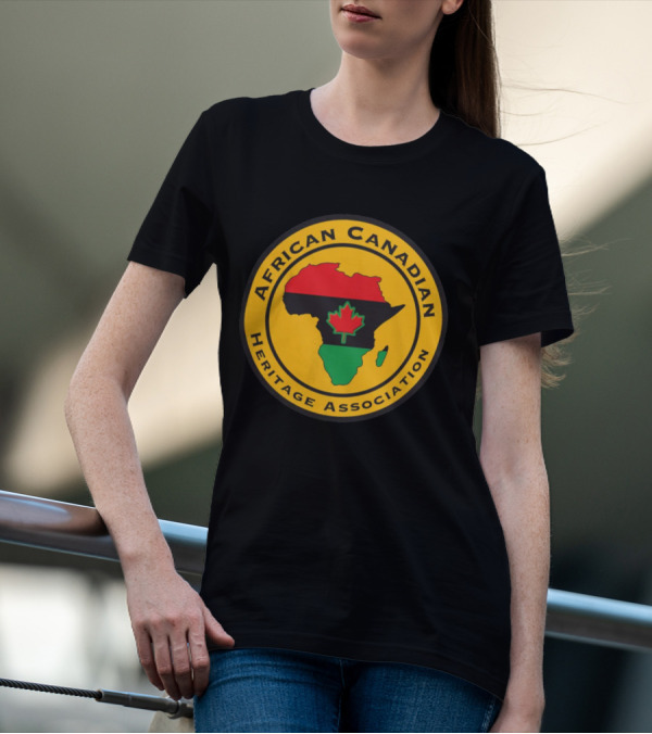 African Canadian Heritage Association Papa Burgundy T-Shirt
