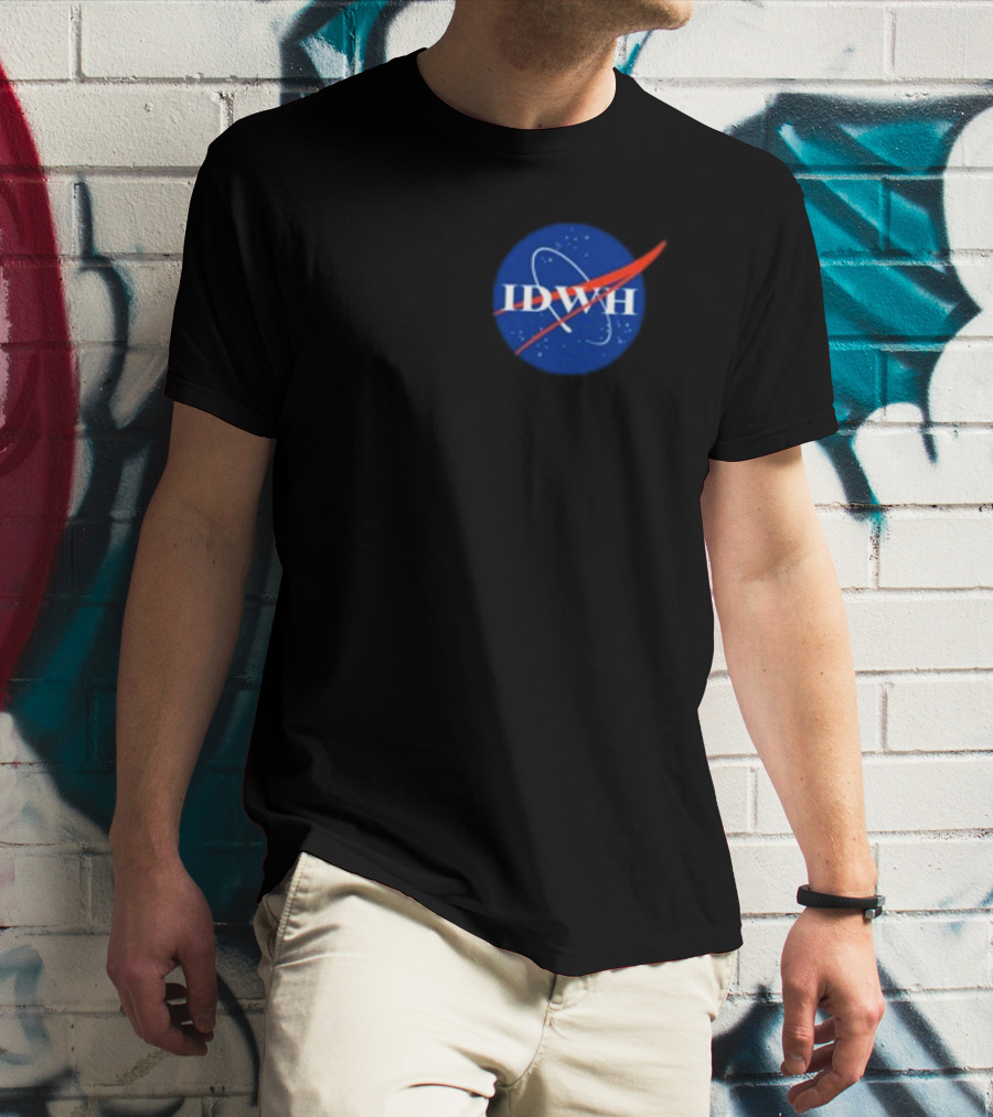 I Don't Work Here IDWH NASA T-Shirt