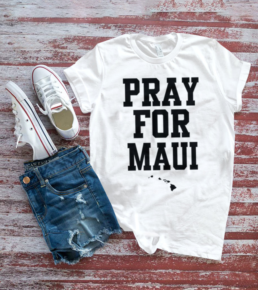 Pray For Maui Cameron Wolfe T-Shirt