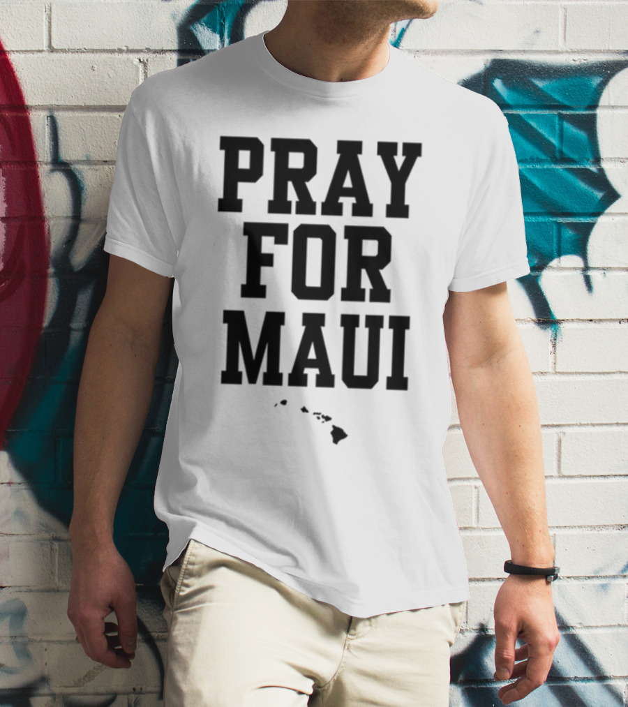 Pray For Maui Cameron Wolfe T-Shirt