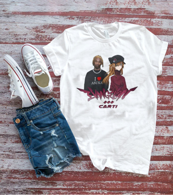 EVANGELION I ASUKA CARTI Collaboration T-Shirt