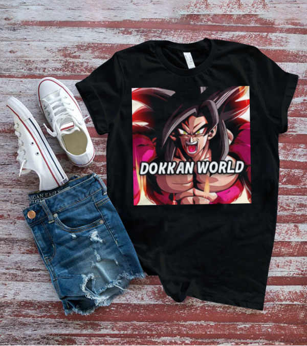Dokkan World Super Saiyan 4 Character Burst T-Shirt